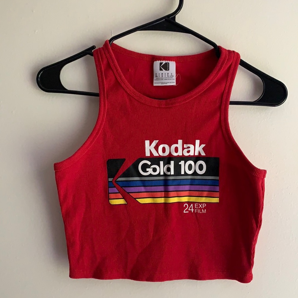 NWOT Forever21 Kodak Crop Top